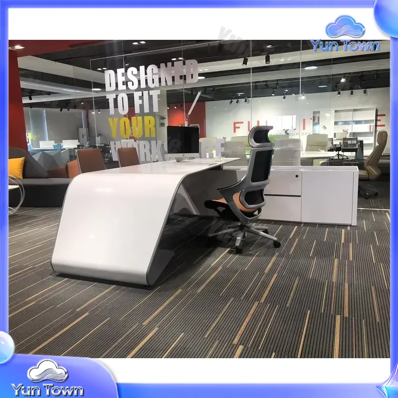 Office Tech And Management - 2026 CEO Kablosuz Şarjlı L Şeklinde