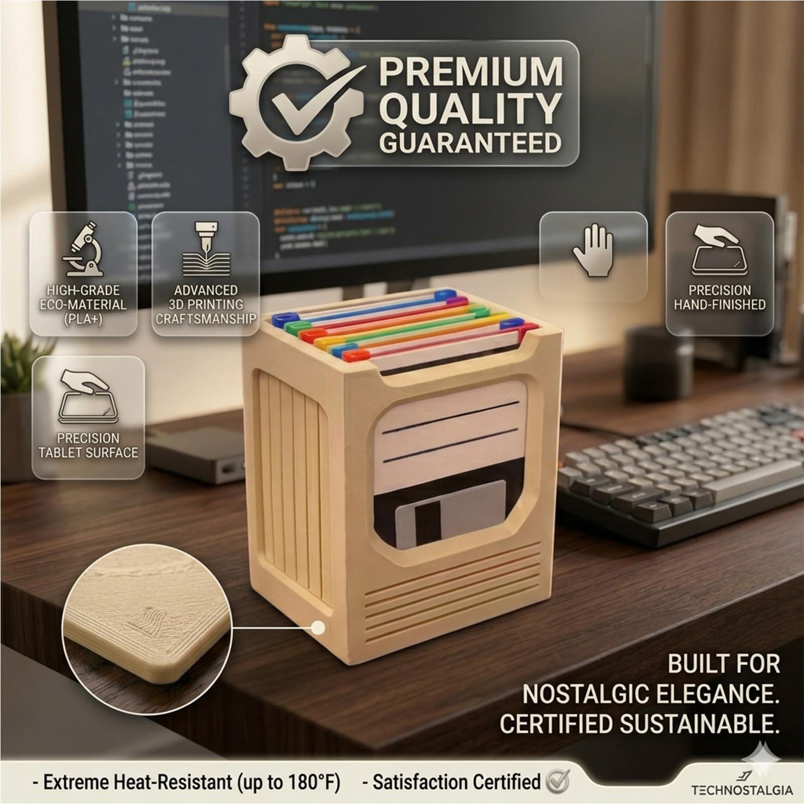 Office Of Tech - Retro Teknoloji Bardak Altlığı Seti Retro