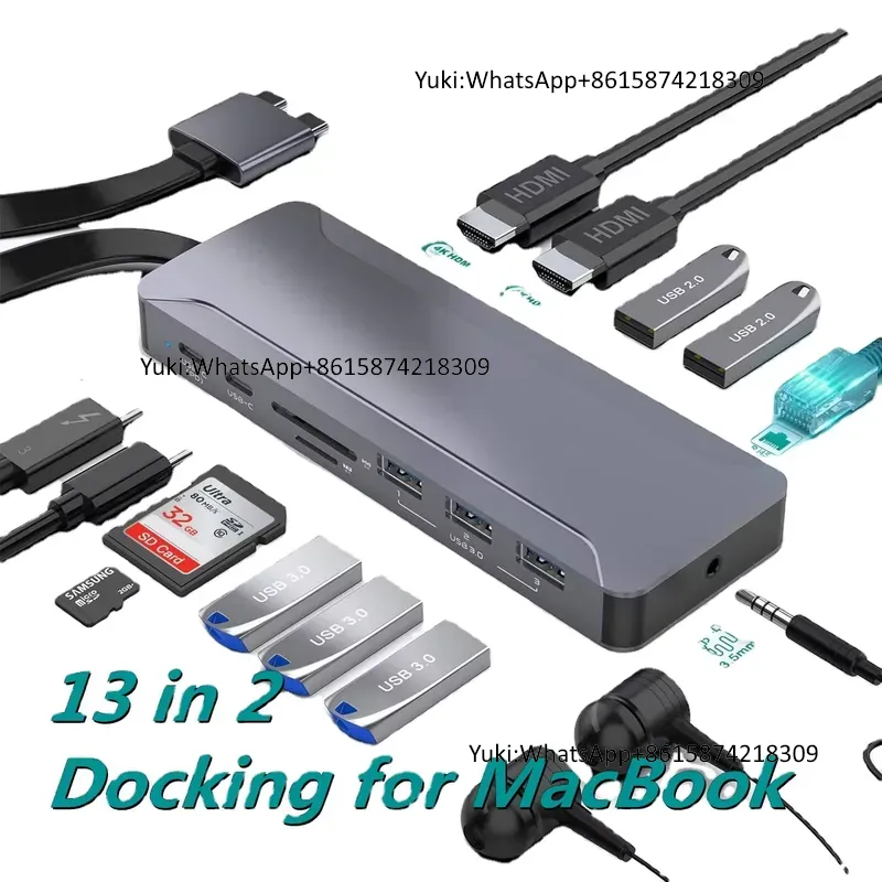 Çok Satan Çift Ekranlı Tip C - - Docking Station Usb C incelemesi ve fiyatı