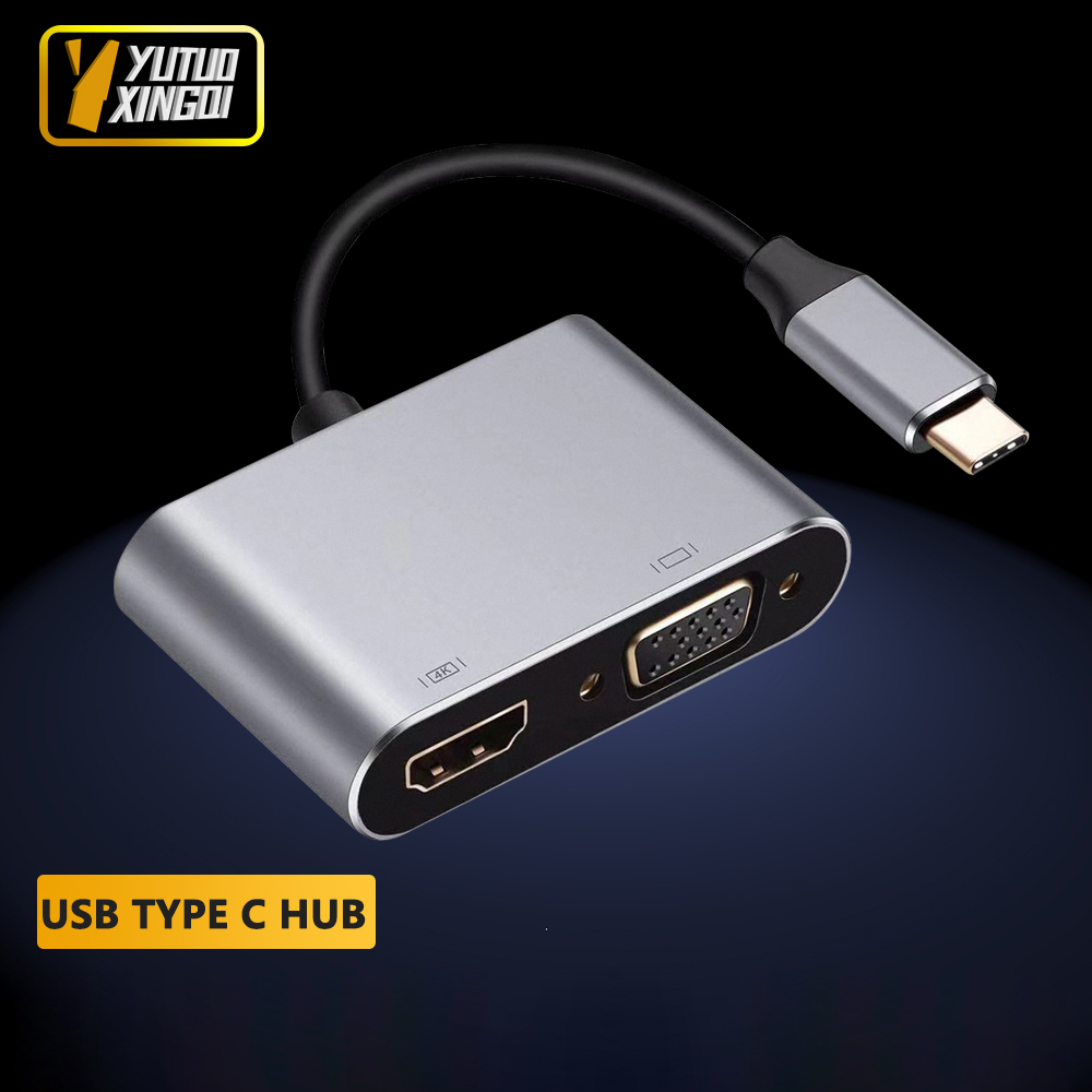 4K USB Type C - VGA 1080P USB  - Docking Station Usb C incelemesi ve fiyatı