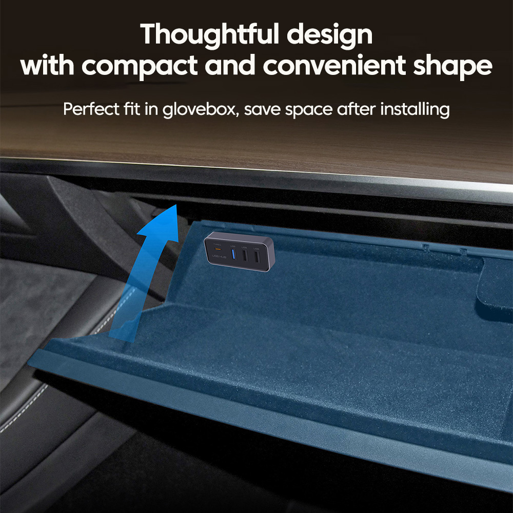 Tesla Model3/Y İçin 4'ü 1 Arad - Docking Station Usb C incelemesi ve fiyatı
