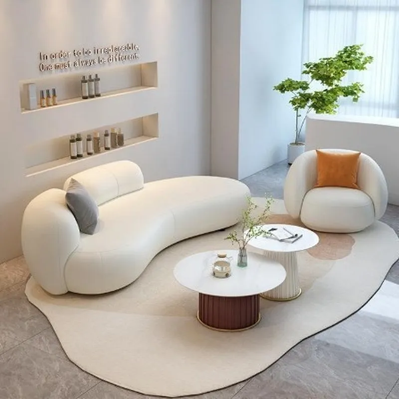 Nordic Beyaz Teknolojik Kumaş  - Tech Office Reception incelemesi ve fiyatı